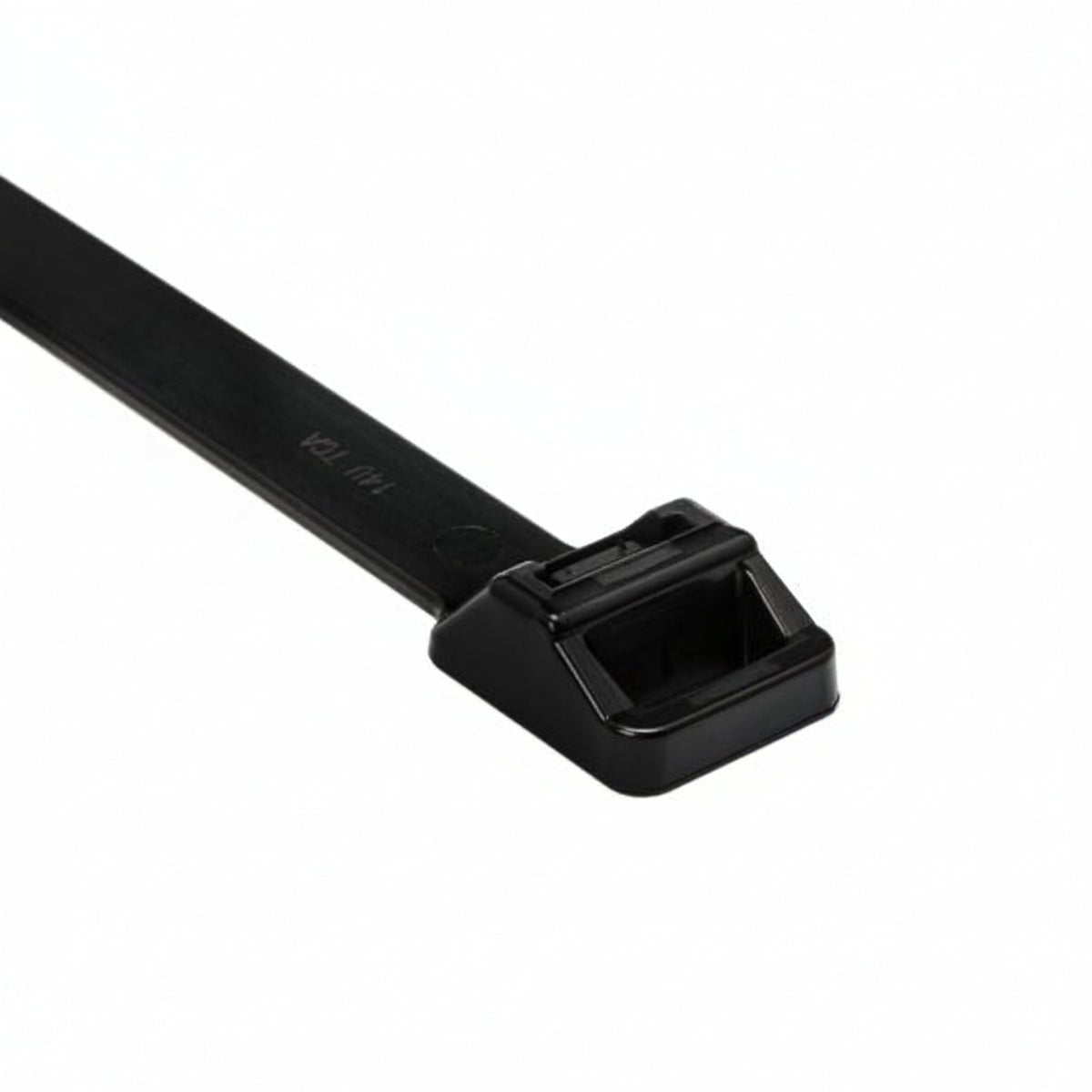 HellermannTyton 111-01196 Heavy Duty Cable Tie, 22" Long, UL Rated, 250lb Tensile Strength, PA66HIRHSUV, Black, 25/pkg