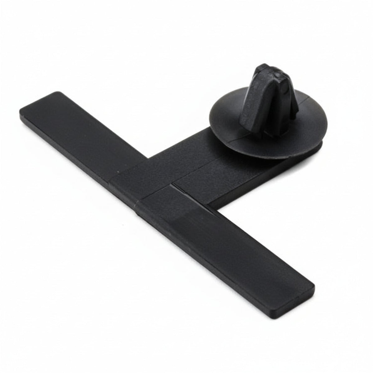 HellermannTyton 151-02600 Standoff Bundling Clip, 2.0" Long, .03"–.06" Panel Thickness, PA66, Black, 100/pkg