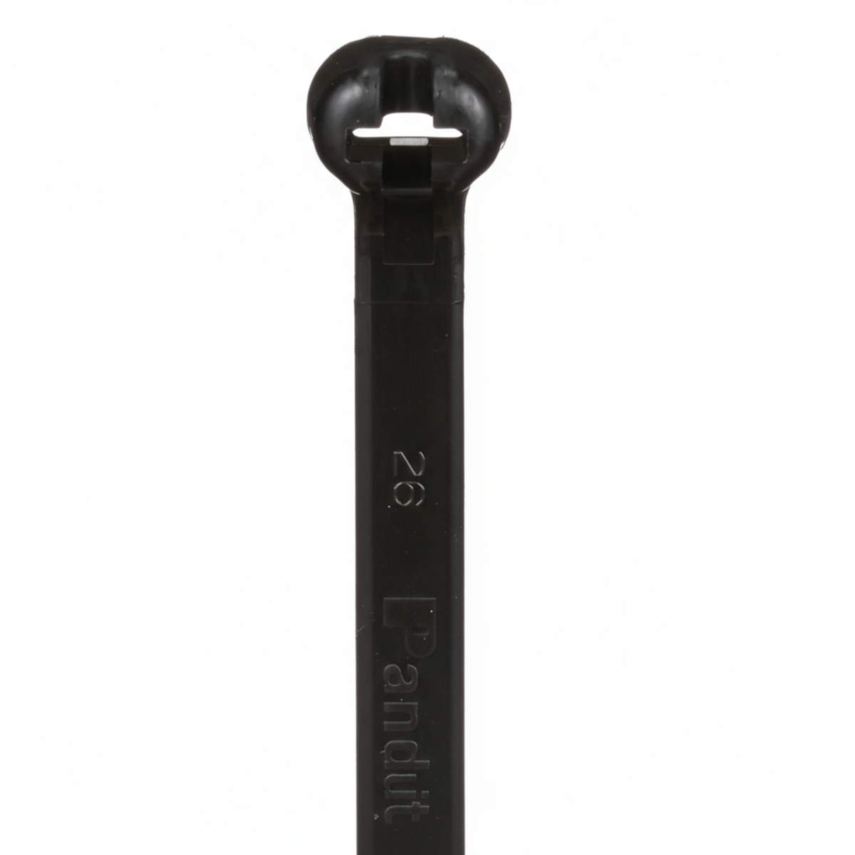 Panduit 11” 120lb. UV Black Weather Resistant Dome-Top Barb Ty Cable Ties 50/bag Part # BT3LH-L0