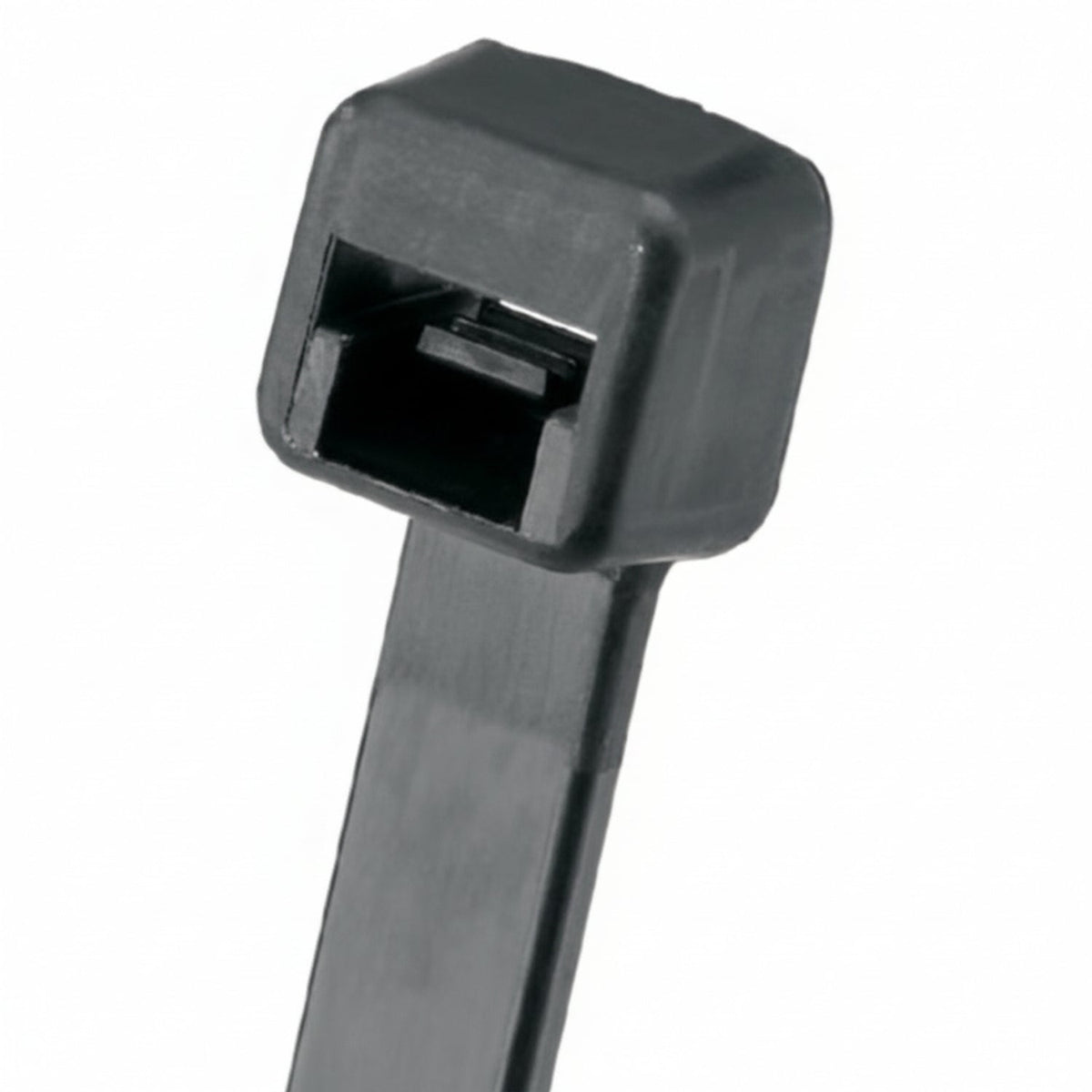 Panduit 7" 50lb. Black UV Heat Stabilized Pan-Ty® Locking Cable Ties 100/bag Part # PLT2S-C30