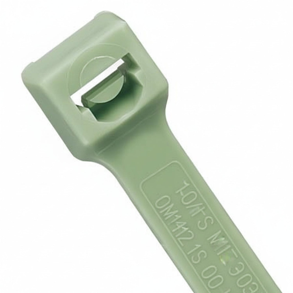Panduit 7.4" 30lb Natural Green Pan-Ty® Polypropylene Cable Ties 1,000/bag Part #PLT2S-M109