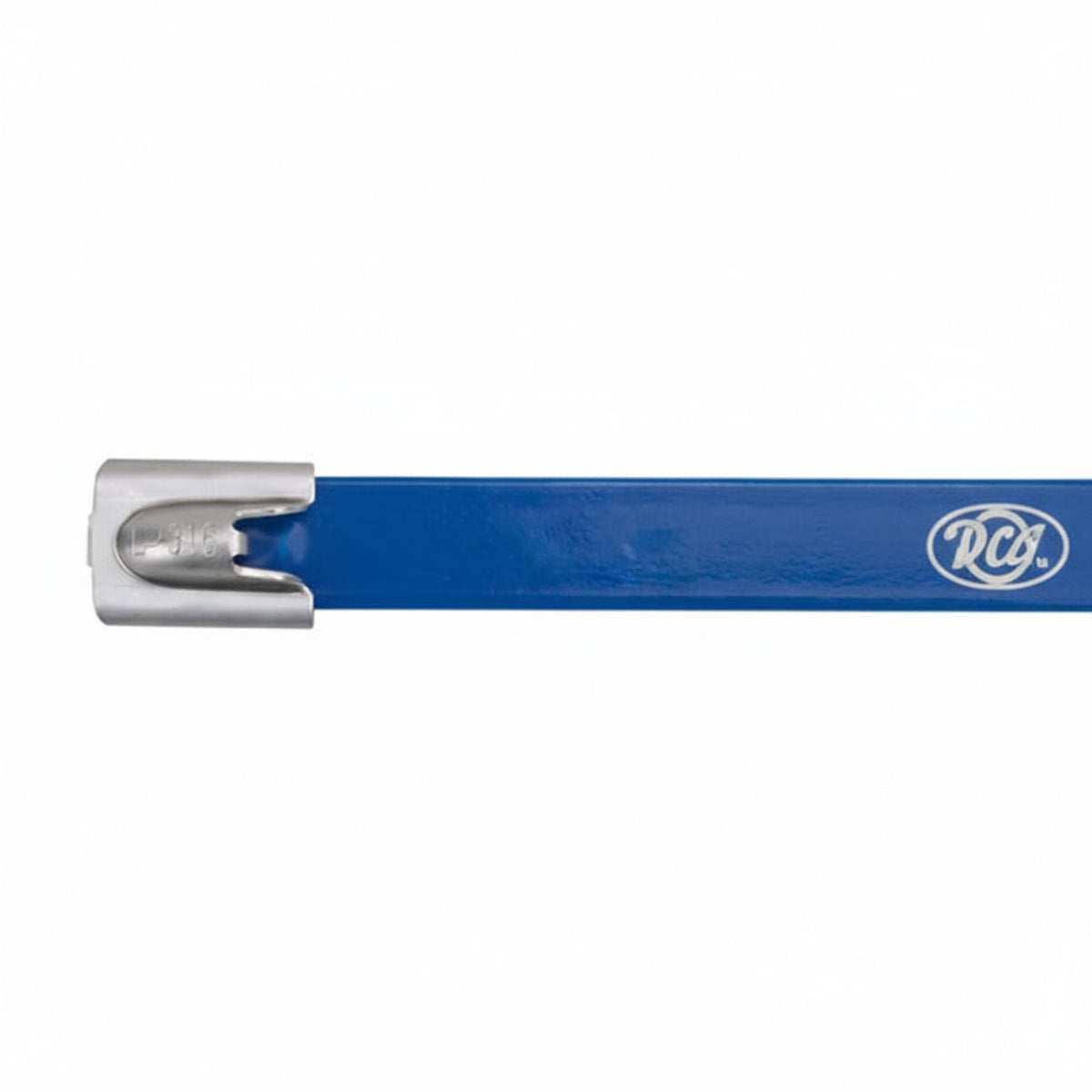 Panduit 14" 250lb Fully Coated Red Polyester 316 Pan-Steel Stainless Steel Cable Ties 50/bag Part #MLTFC4H-LP316RD