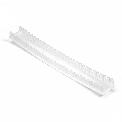 HellermannTyton 251-30809 Grommet, Panel Thickness 0.382''-0.508'', PTFE, Natural, 9.7ft/pkg