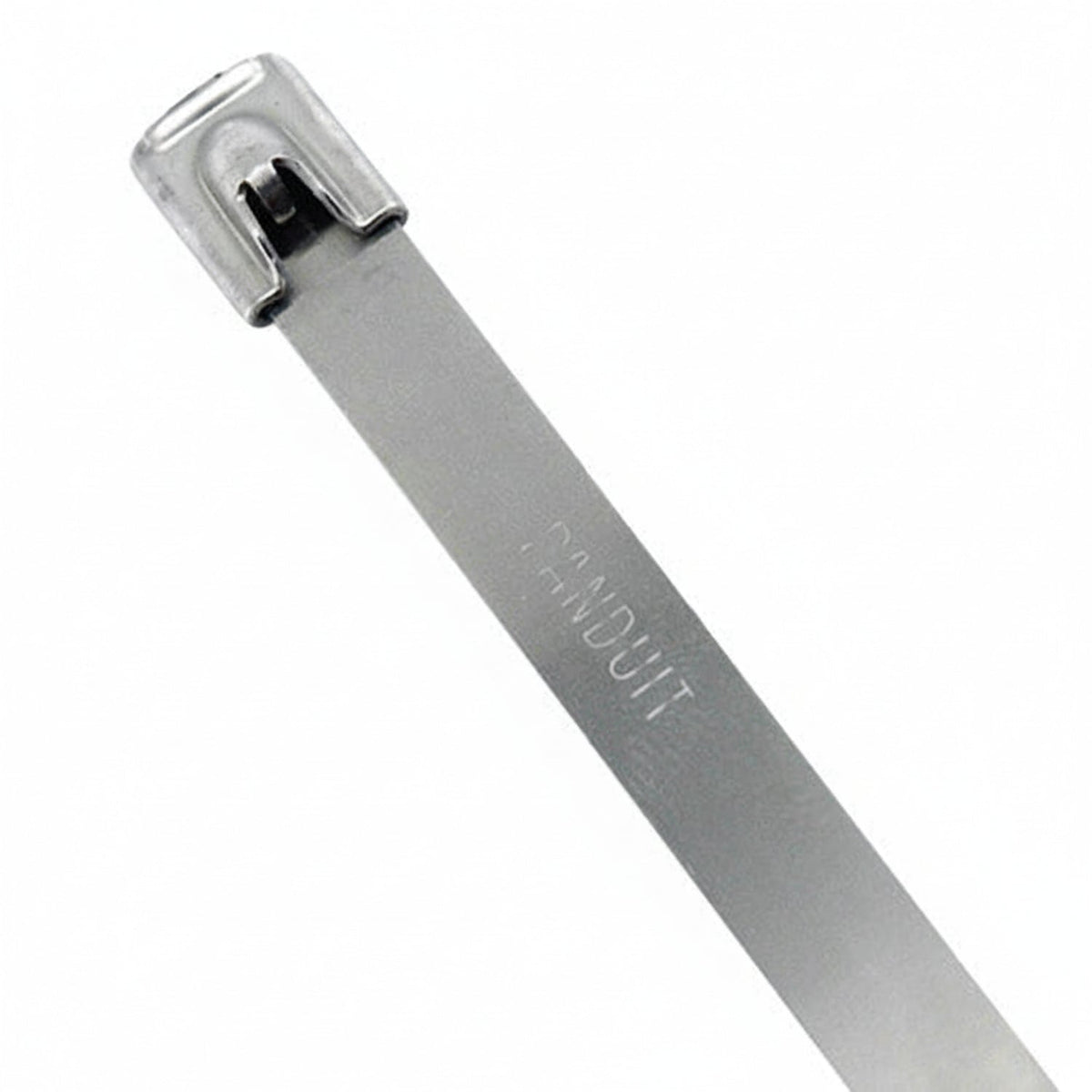 Panduit 5" 200lb Pan-Steel 304 Stainless Steel Cable Ties 100/bag Part #MLT1S-CP