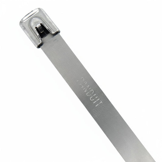 Panduit 17" 600lb Pan-Steel 304 Stainless Steel Cable Ties 50/bag Part #MLT4EH-LP
