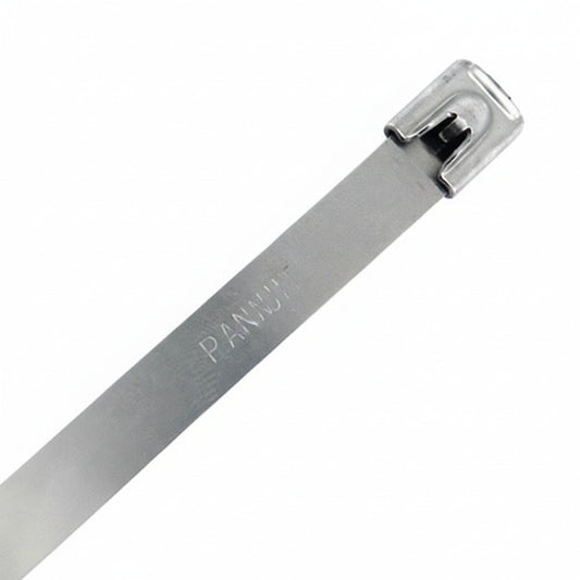 Panduit 8" 450lb Pan-Steel 304 Stainless Steel Cable Ties 50/bag Part #MLT2H-LP