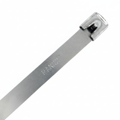 Panduit 8" 450lb Pan-Steel 304 Stainless Steel Cable Ties 50/bag Part #MLT2H-LP