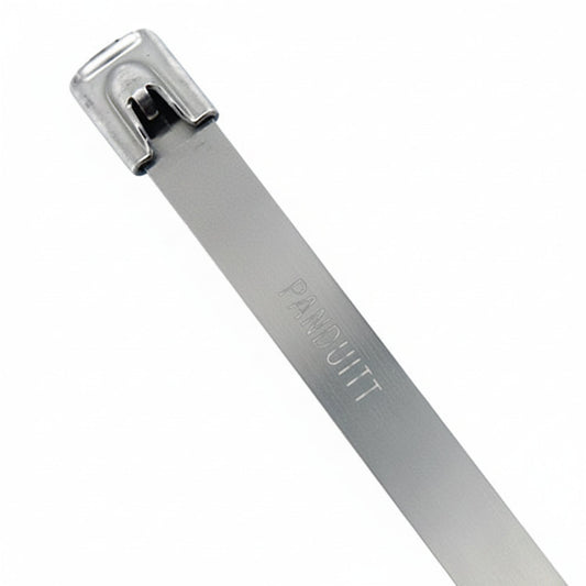 Panduit 14" 450lb Pan-Steel 304 Stainless Steel Cable Ties 50/bag Part #MLT4H-LP