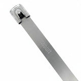 Panduit  14" 200lb  Pan-Steel 304 Stainless Steel Cable Ties 100/bag Part #MLT4S-CP