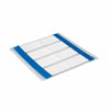 HellermannTyton 553-50025 Heat Shrink Labels, Single Side, 1-Slit, .38" (9.52mm), PO-X, White, 500/box