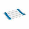 HellermannTyton 553-50018 Heat Shrink Labels, Single Side, Unslit, .25" (6.35mm), PO-X, White, 5000/box