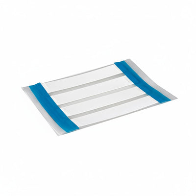 HellermannTyton 553-50084 Heat Shrink Labels, Single Side, 1-Slit, .25" (6.35mm), PO-X, White, 2000/box