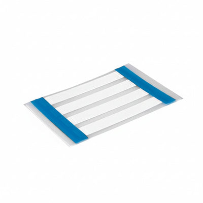 HellermannTyton 553-50068 Heat Shrink Labels, Single Side, 2-Slit, .187" (4.74mm), PO-X, White, 750/box