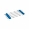HellermannTyton 553-50002 Heat Shrink Labels, Single Side, Unslit, .125" (3.17mm), PO-X, White, 250/box