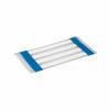 HellermannTyton 553-50074 Heat Shrink Labels, Single Side, 1-Slit, .125" (3.17mm), PO-X, White, 2000/box