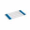 HellermannTyton 553-50088 Heat Shrink Labels, Single Side, 3-Slit, .125" (3.17mm), PO-X, White, 4000/box
