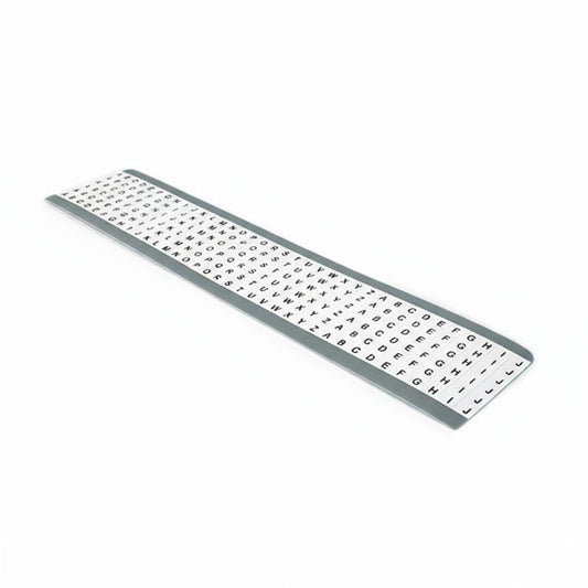 HellermannTyton TCWM12 Handi-Pak Marker Booklet, (15) A - Z, (21) Blank, (8) +, (7) -, White, 1/pkg