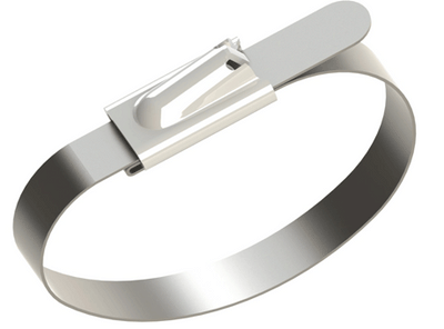 11” 300lb - 316 Stainless Steel Cable Ties 100/bag