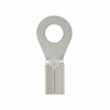 16-14 AWG Non-Insulated #6 Stud, Bare Butted Seam #6 Ring Terminals, 100/bag