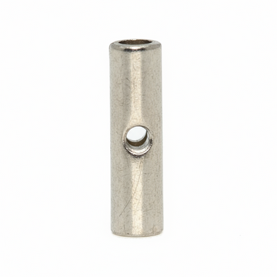 16-14 AWG Non-Insulated Bare Butted Seam Butt Connectors, 100/bag