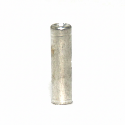 12-10 AWG Non-Insulated Bare Seamless Butt Connectors, 100/bag