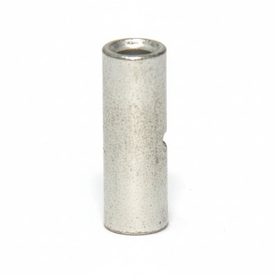 8 AWG Bare Seamless Butt Connector Non-Insulated, 100/bag
