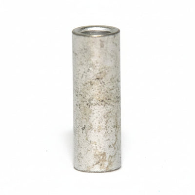6 AWG Bare Seamless Butt Connector Non-Insulated, 100/bag