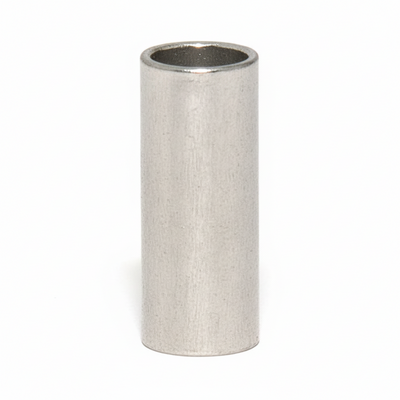4 AWG Bare Seamless Butt Connector Non-Insulated, 100/bag