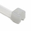 HellermannTyton 109-00128 Q Tie, 7.9" Long, 30lb Tensile Strength, PA66HS, Natural, 100/pkg