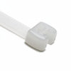HellermannTyton 109-00134 Q Tie, 8.3" Long, 50lb Tensile Strength, PA66HS, Natural, 100/Bag