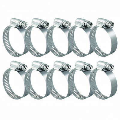 #40S All Stainless Steel Hose Clamp 10/box