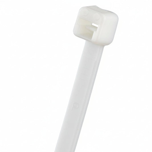 Panduit 4" 18lb. White Pan-Ty® Locking Cable Ties 1000/bag Part # PLT1M-M10