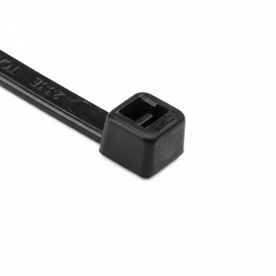 HellermannTyton T30XL0M4 Standard Cable Tie, 14" Long, UL Rated, 30lb Tensile Strength, PA66, Black, 1000/pkg
