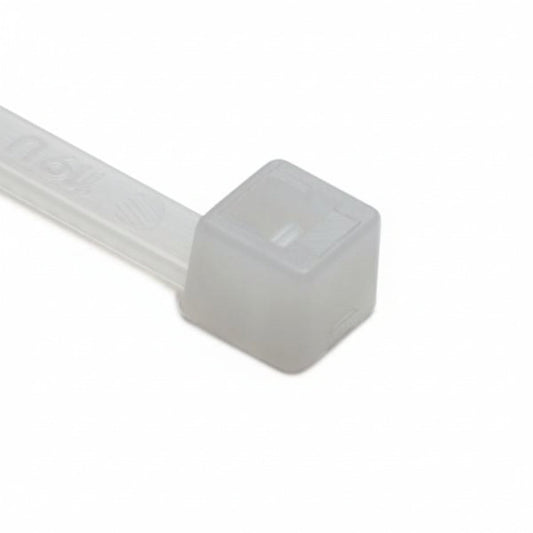 HellermannTyton T30LL9M4 Standard Cable Tie, 11.4" Long, UL Rated, 30lb Tensile Strength, PA66, Natural, 1000/pkg