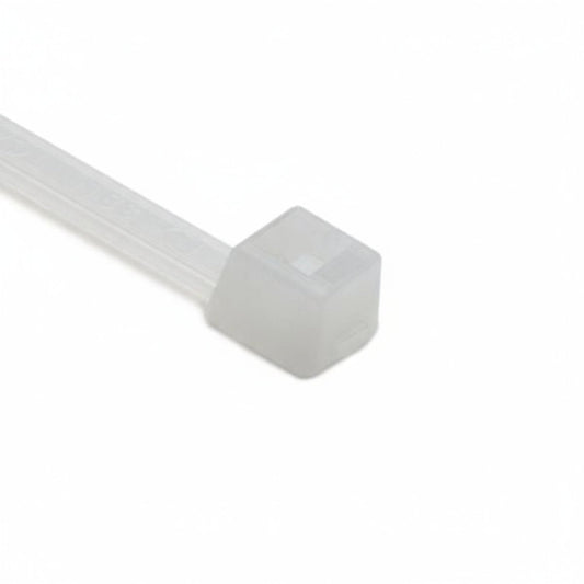 HellermannTyton T40R9M4 Standard Cable Tie, 8.3" Long, UL Rated, 40lb Tensile Strength, PA66, Natural, 1000/pkg