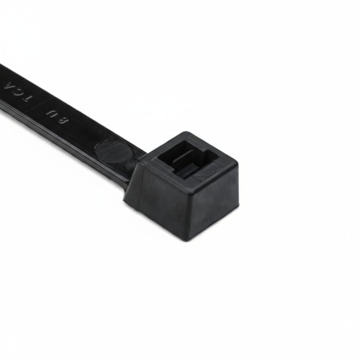 HellermannTyton T150R0X2 Heavy Duty Cable Tie, 15.4" Long, UL Rated, 175lb Tensile Strength, PA66, Black, 25/pkg