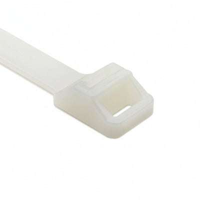 HellermannTyton T250S9X2 Heavy Duty Cable Tie, 9.1" Long, UL Rated, 250lb Tensile Strength, PA66, Natural, 25/pkg