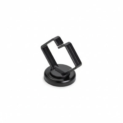 Magnetic Clip, Large, 1", Neodymium Magnet/POM/ST, 15lb Pull Force, Black, 100/bg