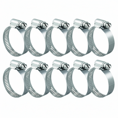 #44S All Stainless Steel Hose Clamp 10/box