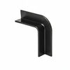 HellermannTyton 133-01479 Mini-Channel, 1.52" Long, 90-Degree Angle, Small, PPT20, Black, 3500/pkg