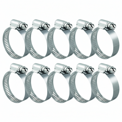 #52S All Stainless Steel Hose Clamp 10/box
