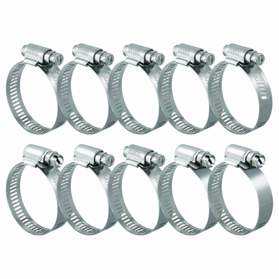 #56S All Stainless Steel Hose Clamp 10/box