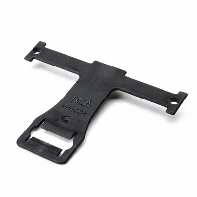 HellermannTyton 151-00016 Standoff Stud Mount Tape Clip Long 2.17" Weld Stud Mnt .2" PA66HIRHS Black 1000/pkg