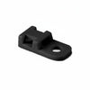 HellermannTyton CTAM10M4 Cable Tie Anchor Mount, .17" Hole Dia, .20" Max Tie Width, PA66, Black, 1000/pkg