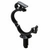 HellermannTyton 151-00621 Convoluted Tubing Clip, 0.06" Max Bundle Diameter, .02"–.50" Panel Thick, PA66HIRHS, Black, 1500/box