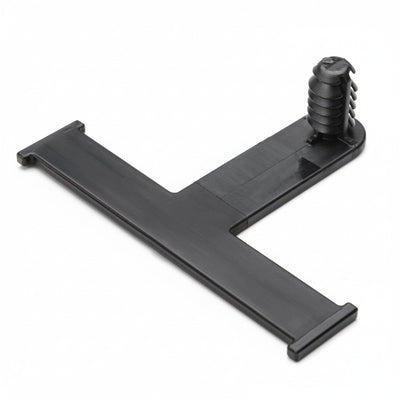 HellermannTyton 151-00629 Standoff Bundling Clip, 2.2" Long, Panel Thickness 0.03"–0.22", PA66HIRHS, Black, 3000/box
