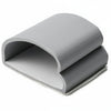 HellermannTyton 151-00668 WAC Adhesive Cable Clamp, 1" Max. Bundle Dia, PVC, Gray, 500/pkg