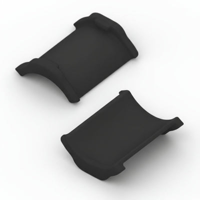 HellermannTyton 151-01532 Ratchet P-Clamp Size C Soft Insert, Thermoplastic Elastomer, 100/bag