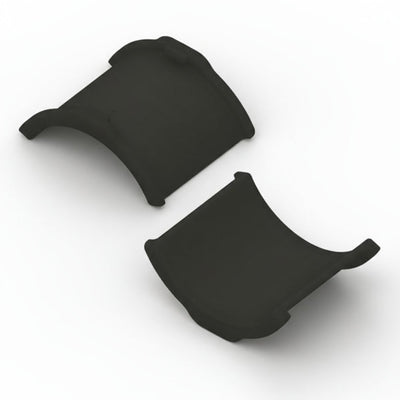 HellermannTyton 151-01533 Ratchet P-Clamp Size D Soft Insert, Thermoplastic Elastomer, 100/bag
