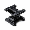 HellermannTyton 151-06500 Dual Swivel Saddle Spacer for T50-T250, Bundle Diameter 0.25 - 3.0", Black, POM, PA66HS, 2200/pkg